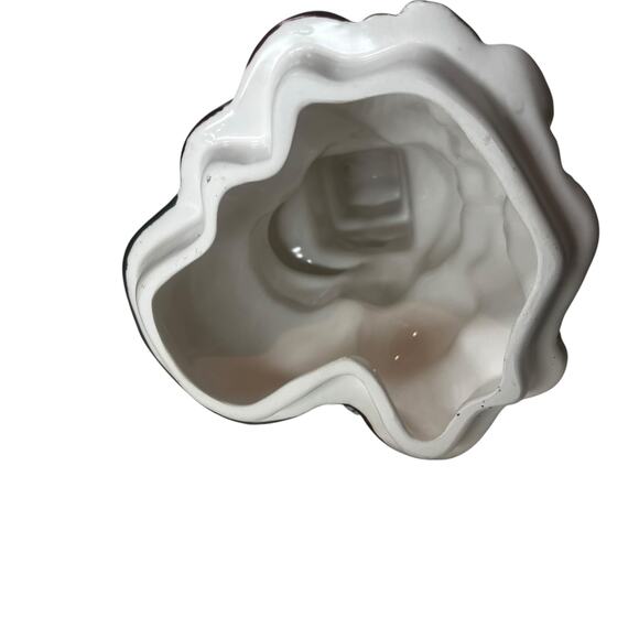 Santa Cookie Jar 2001 Williraye Studio WW2624 Ceramic Birds Christmas Tree - Picture 7 of 9